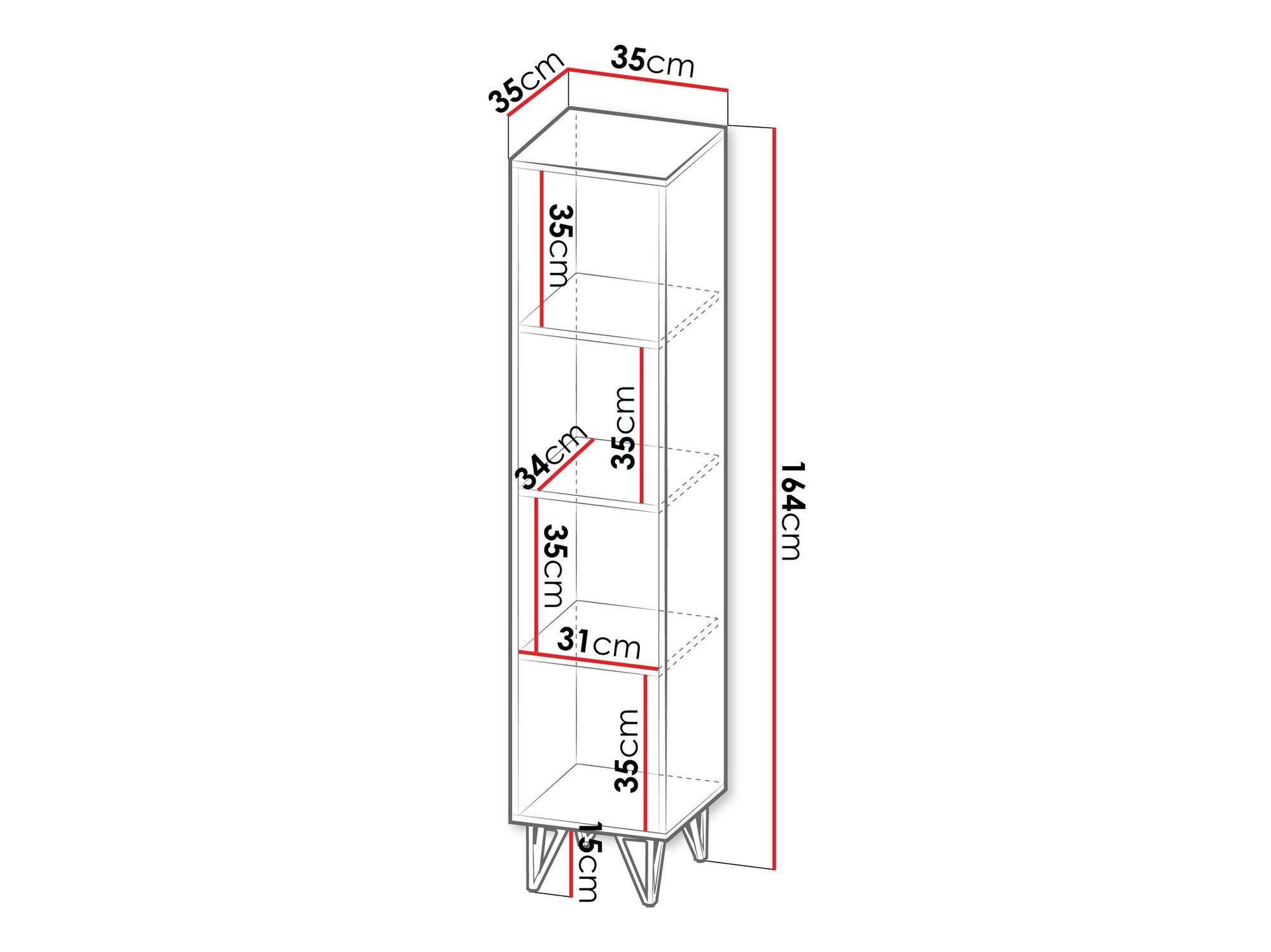 Стеллаж Domdele 109