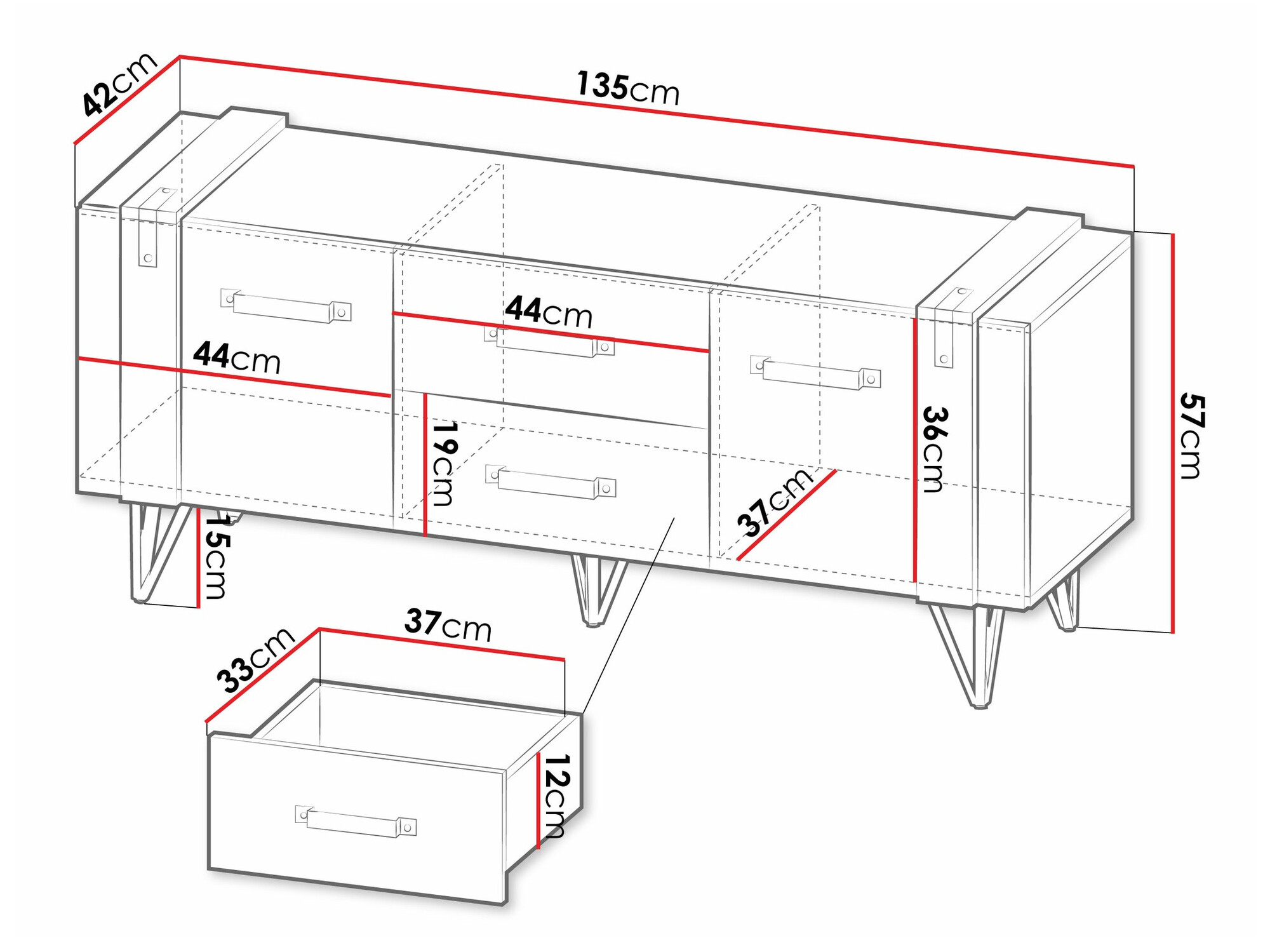 TV galds Domdele 106