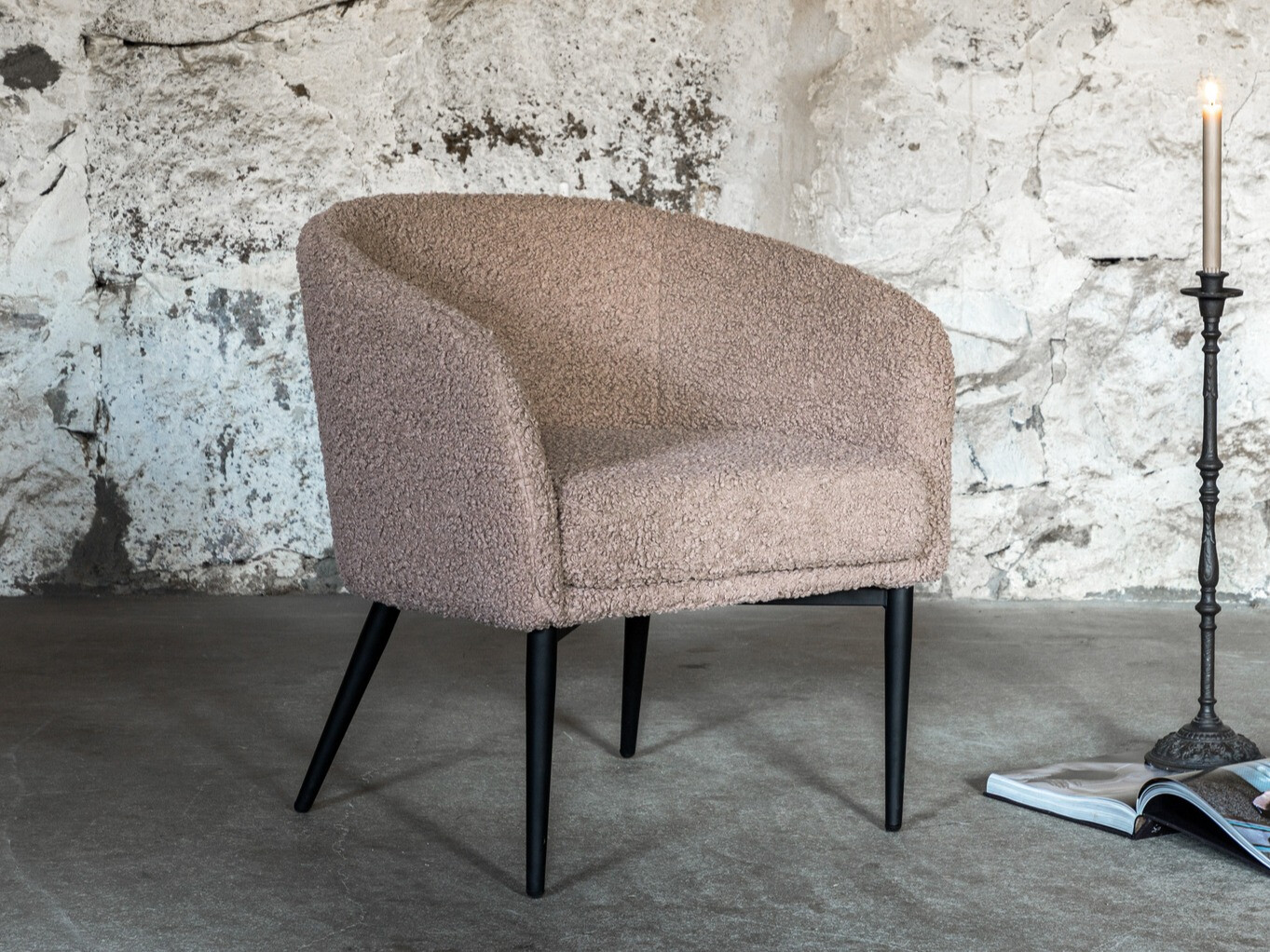 Krēsls Dallas 1706 (Brūns + Melns)