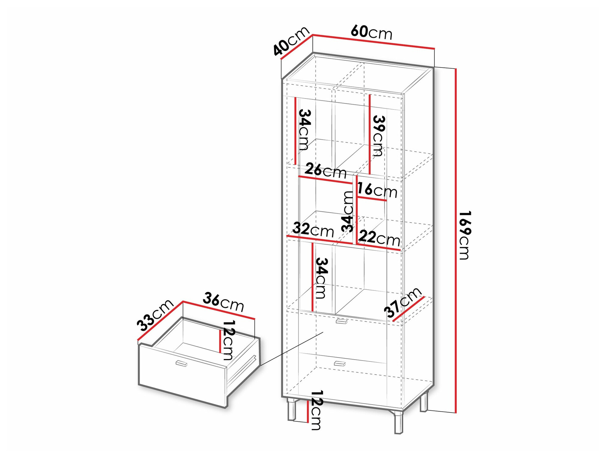 Plaukts Mormavu 102 (Matēts melns)