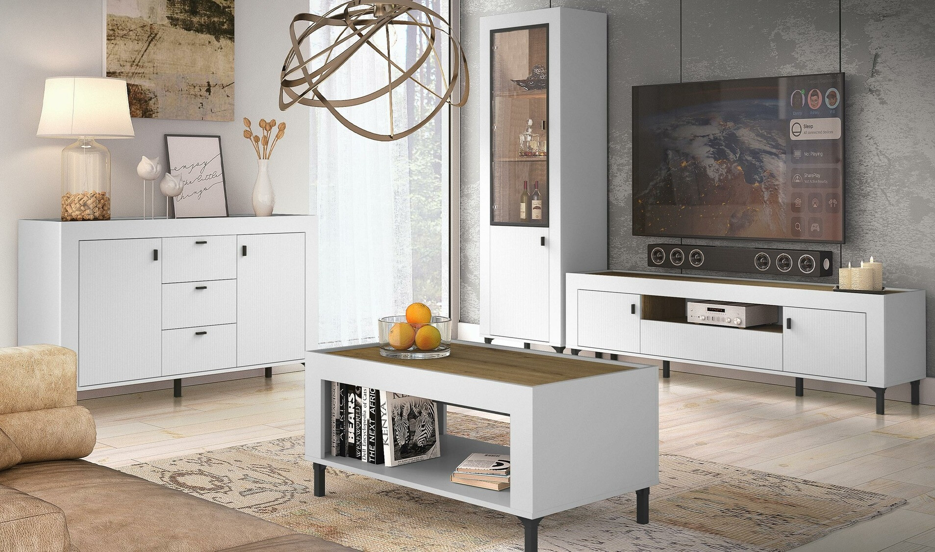 Plaukts Mormavu 104 (Matēts balts)