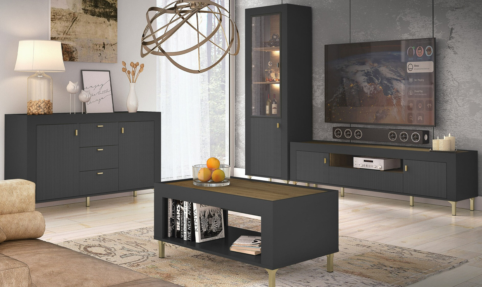 Plaukts Mormavu 104 (Matēts melns)