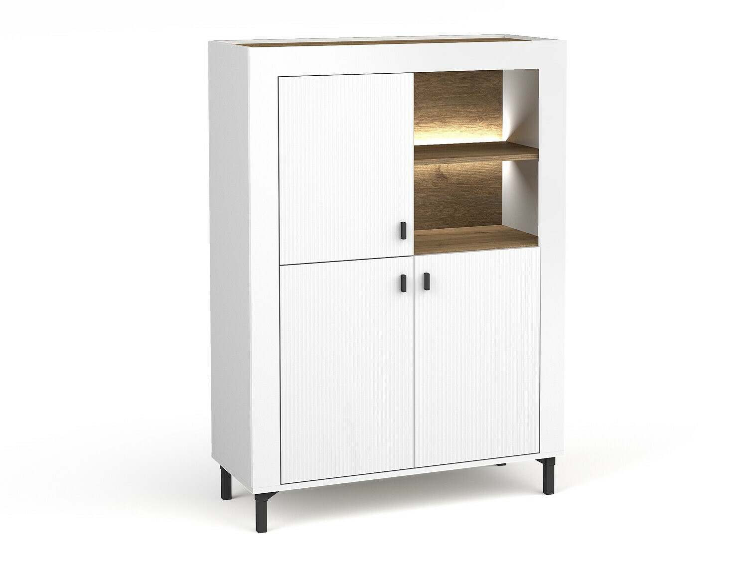 Plaukts Mormavu 105 (Matēts balts)