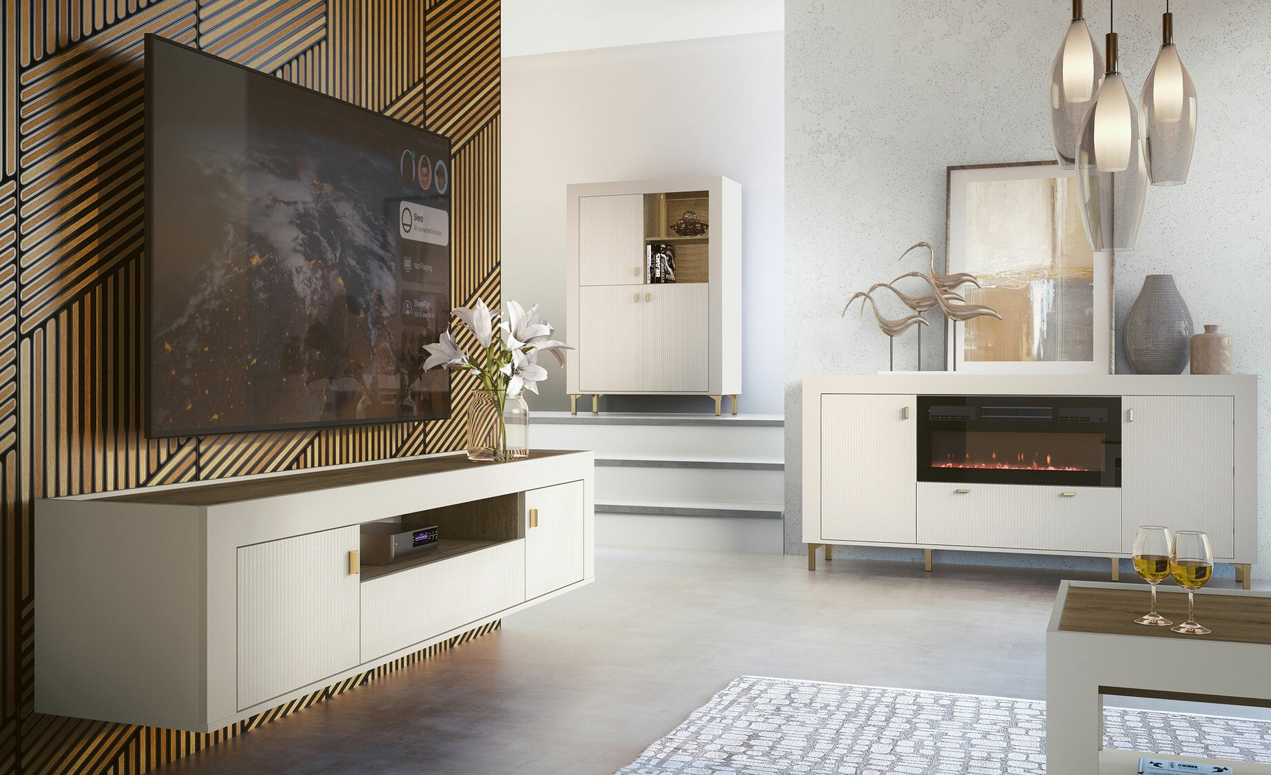 Стеллаж Mormavu 105 (Кашемир)