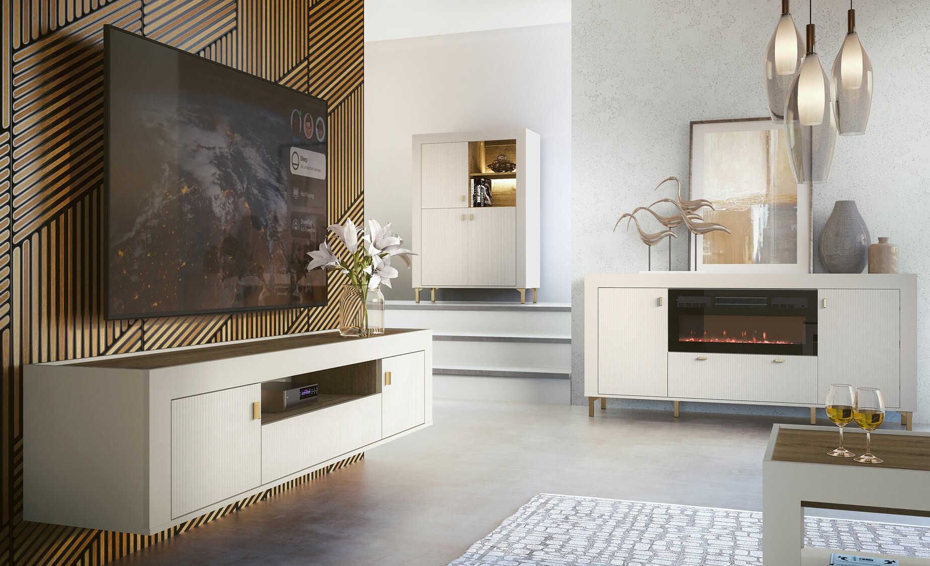 Стеллаж Mormavu 105 (Кашемир)