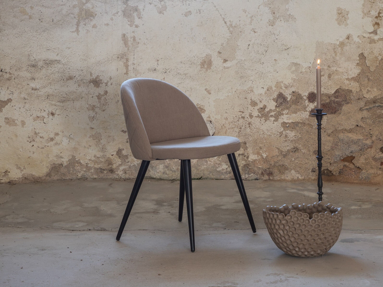 Стул Dallas 2640 (Бежевый + Чёрный)