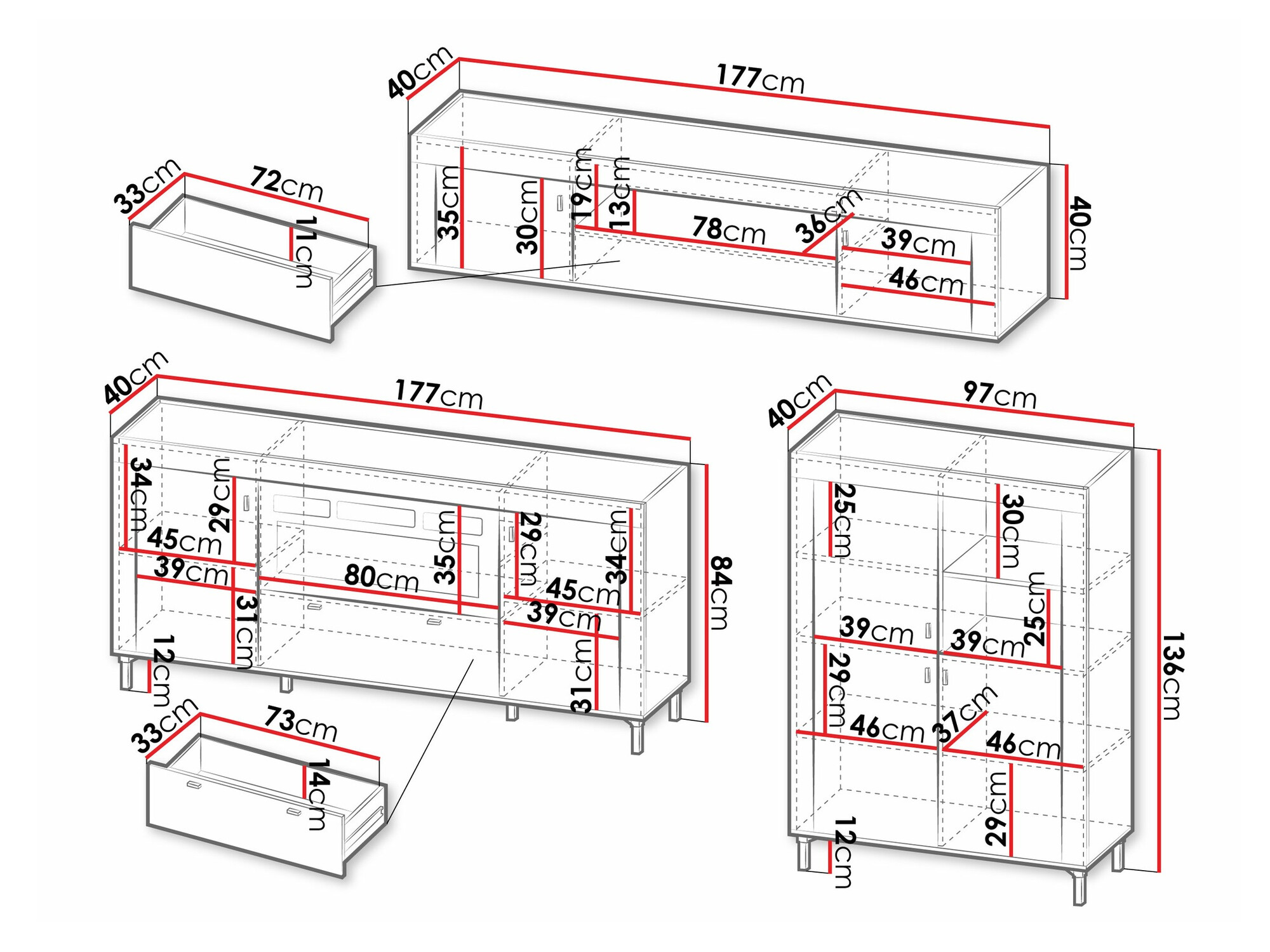Viesistabas komplekts Mormavu 115 (Matēts balts)