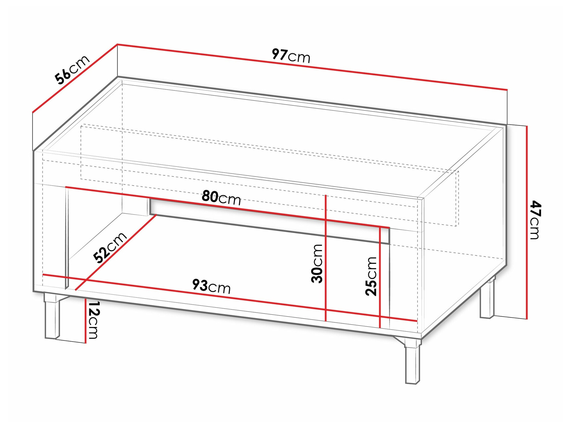 Žurnālu galdiņš Mormavu 107 (Kašmirs)
