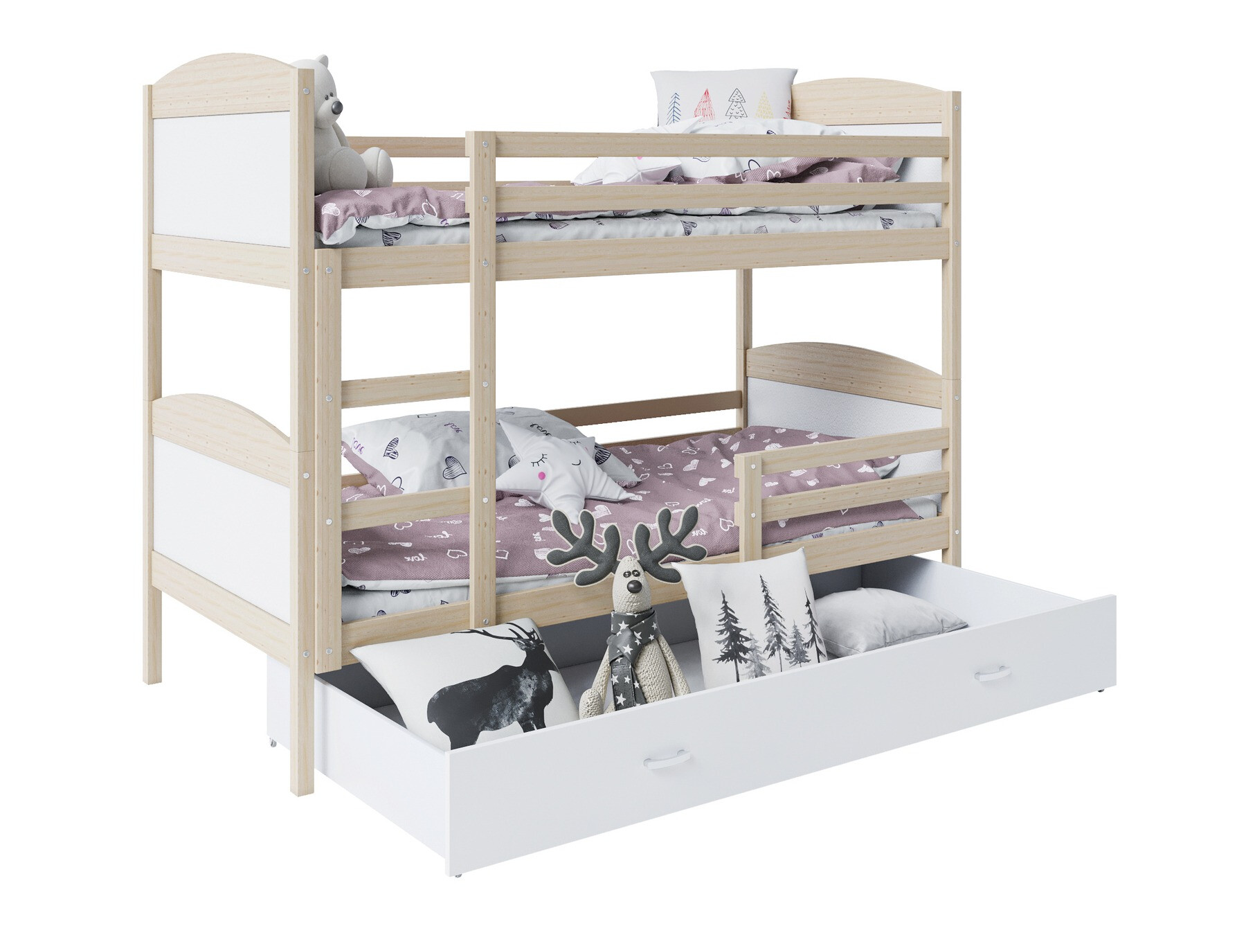 Двухъярусная кровать Aurora 103 (Сосна)