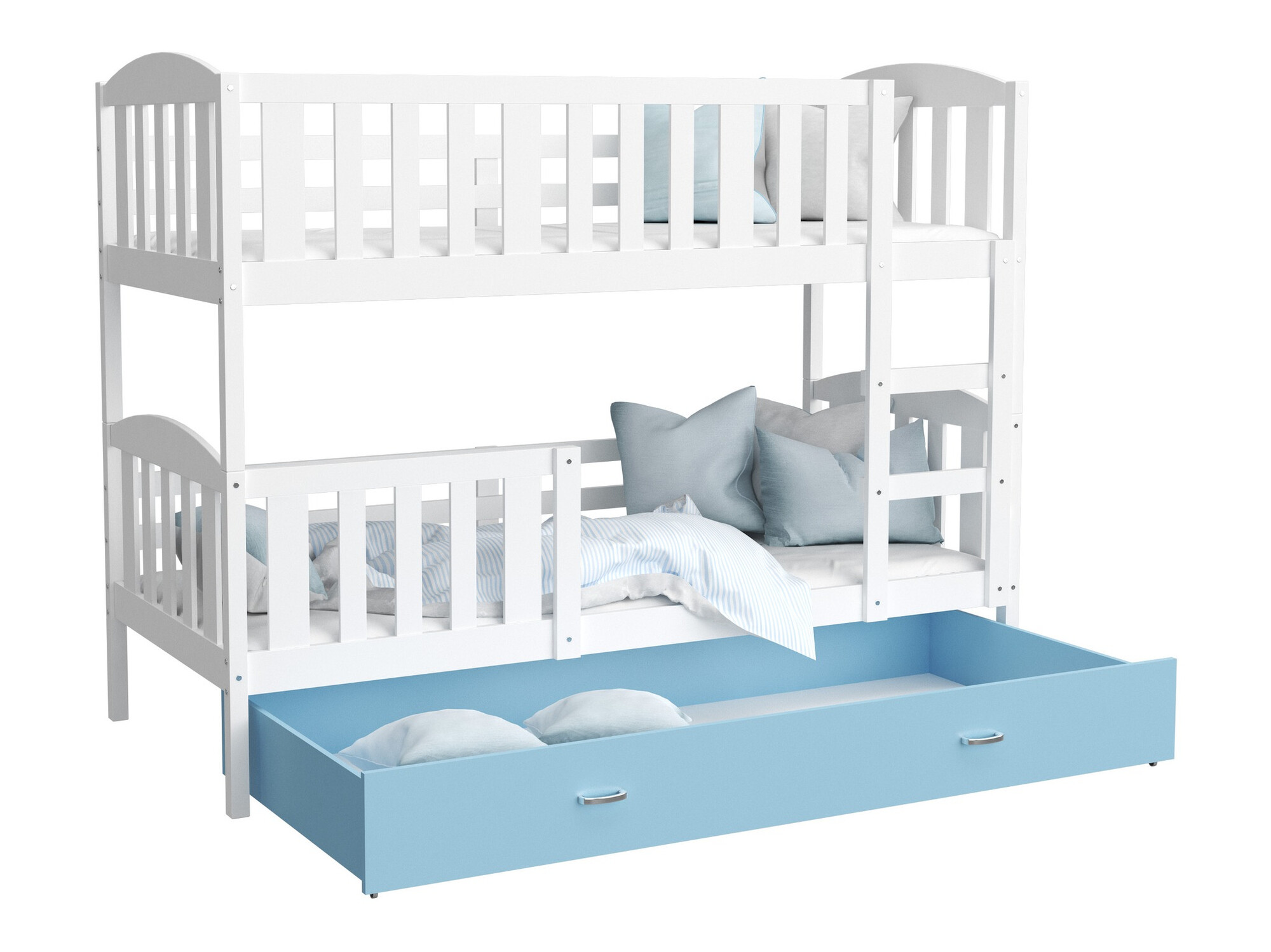 Двухъярусная кровать Aurora 107 (Белый)