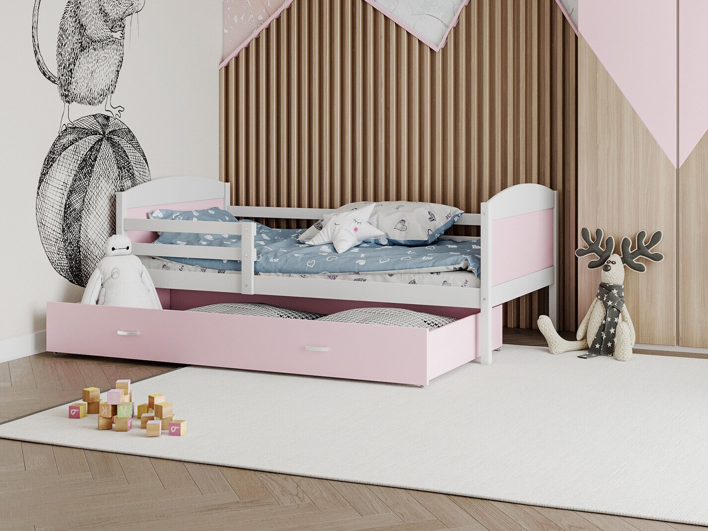 Кровать Aurora 129 (Белый)