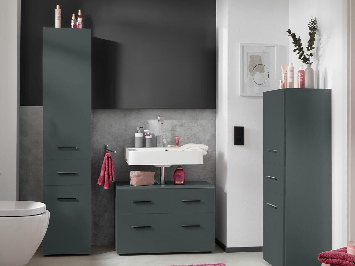 Vannas komplekts Larlori 105 (Antracīts)