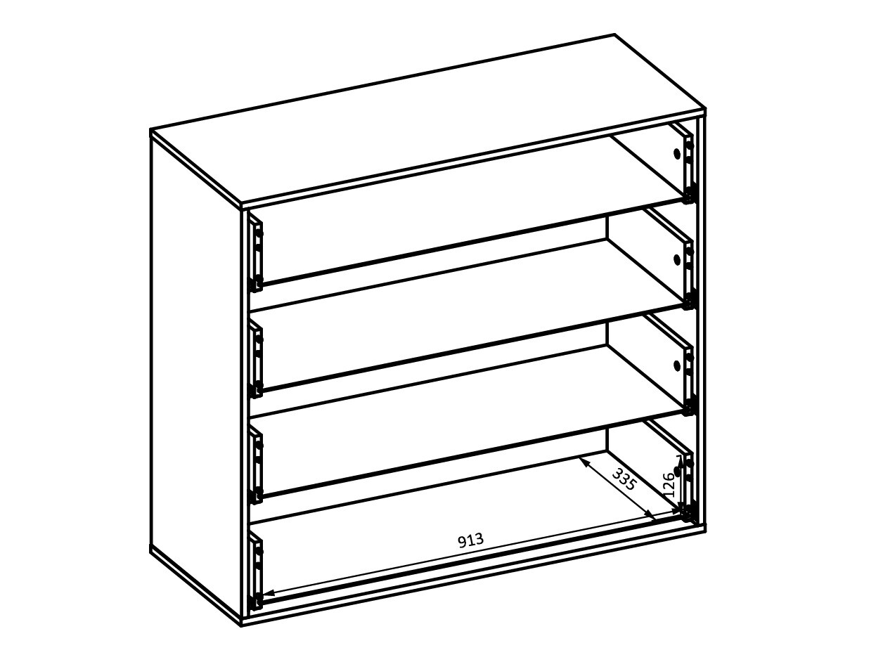 Kомод Mirsevi 105