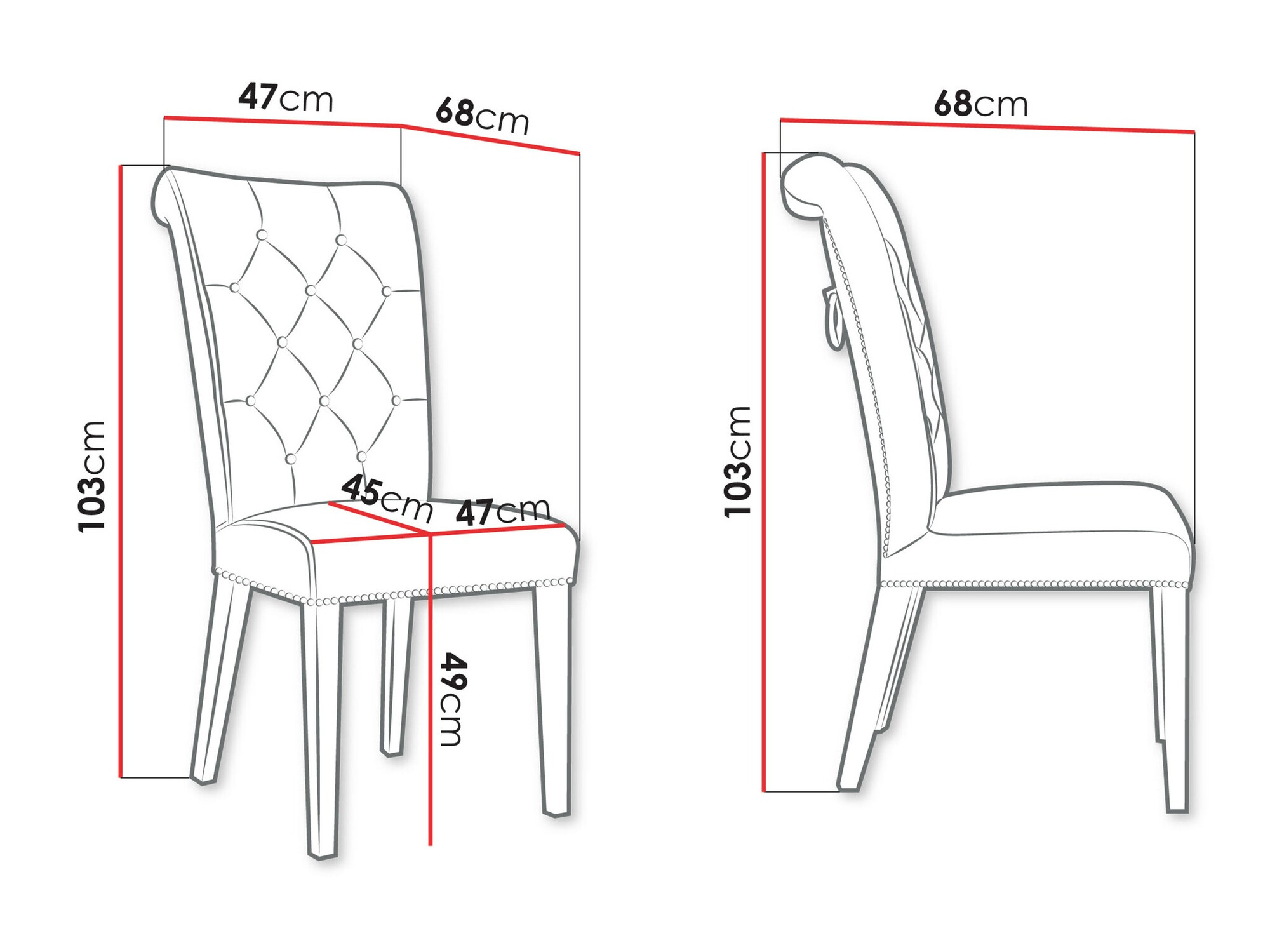 Krēsls Jackson 111 (Magic Velvet 2216)