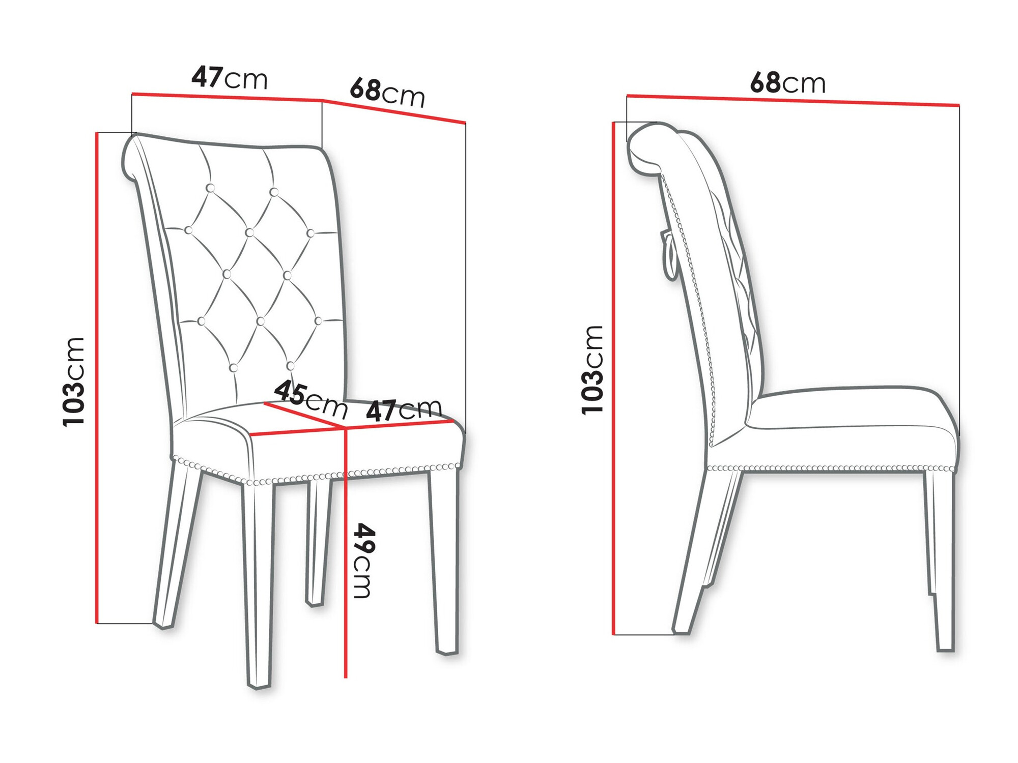 Krēsls Jackson 111 (Magic Velvet 2258)