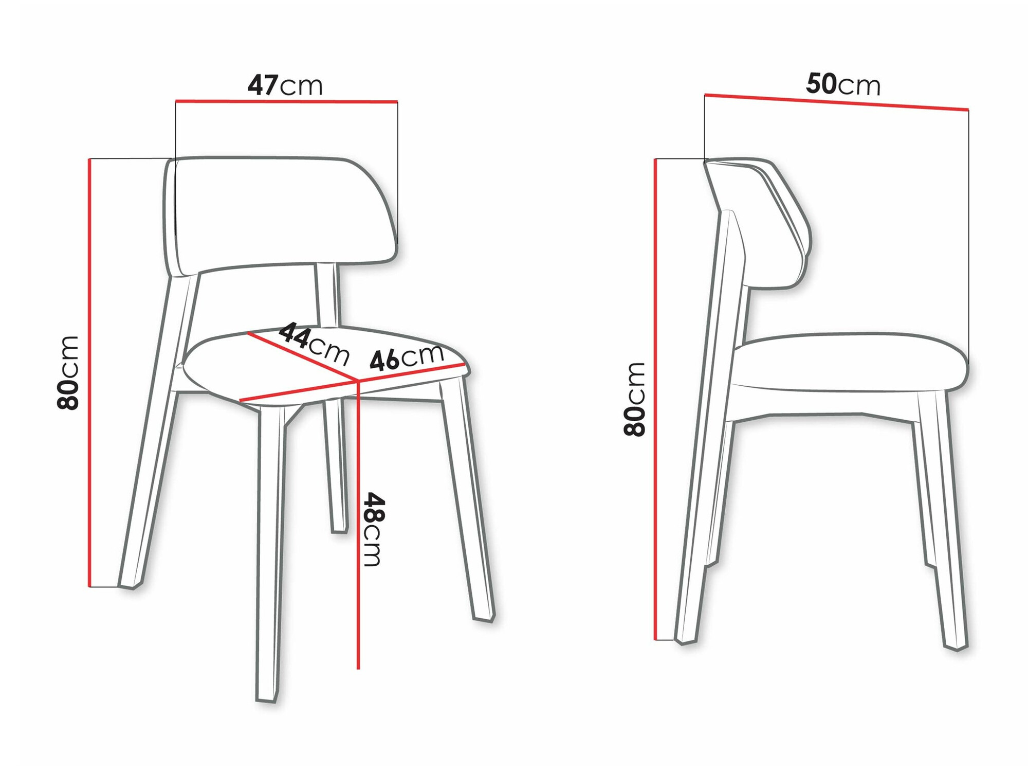 Krēsls Jackson 112 (Melns)