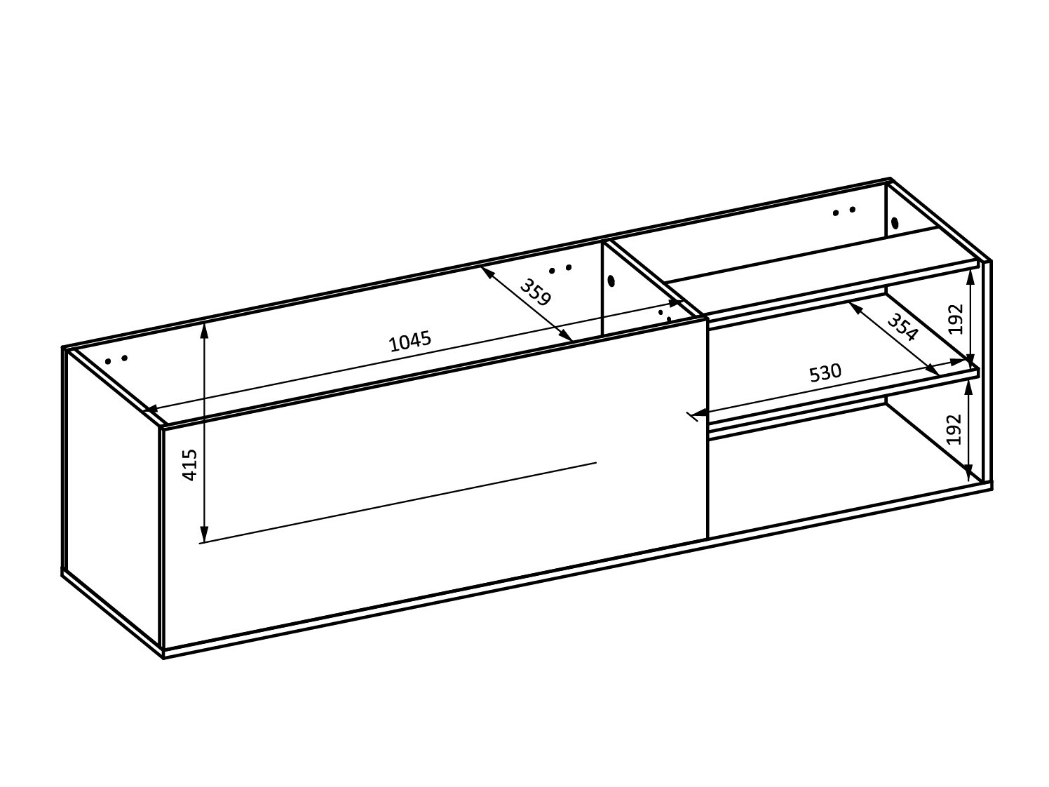 Мягкая скамья Mirsevi 107