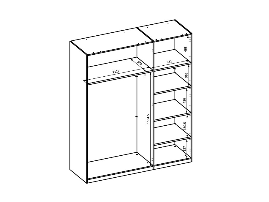 Skapis Mirsevi 102 (Jā)