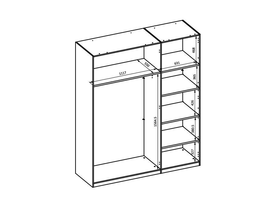Skapis Mirsevi 102 (Nav)