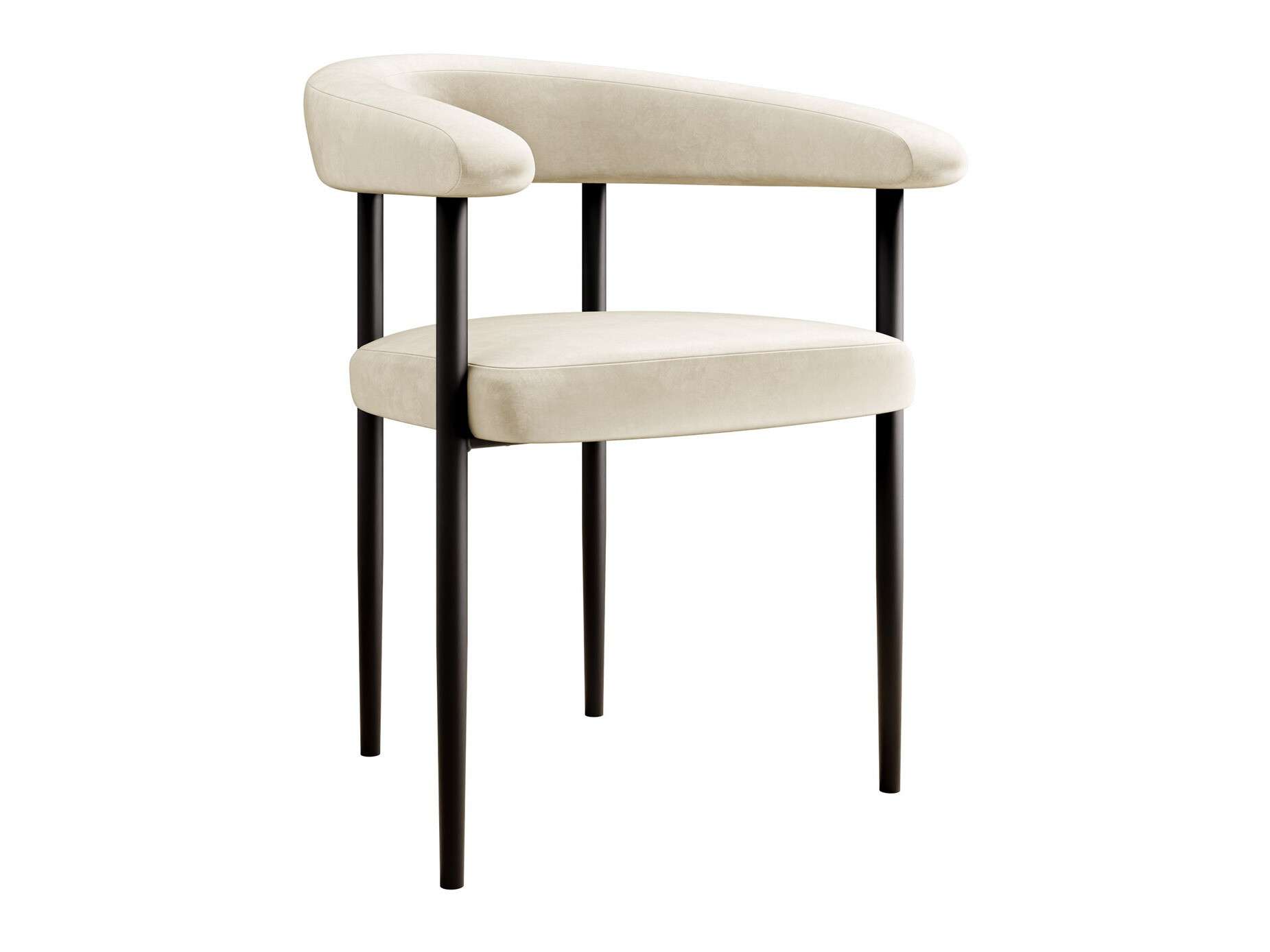 Стул Jackson 110 (Чёрный + Magic Velvet 2250)