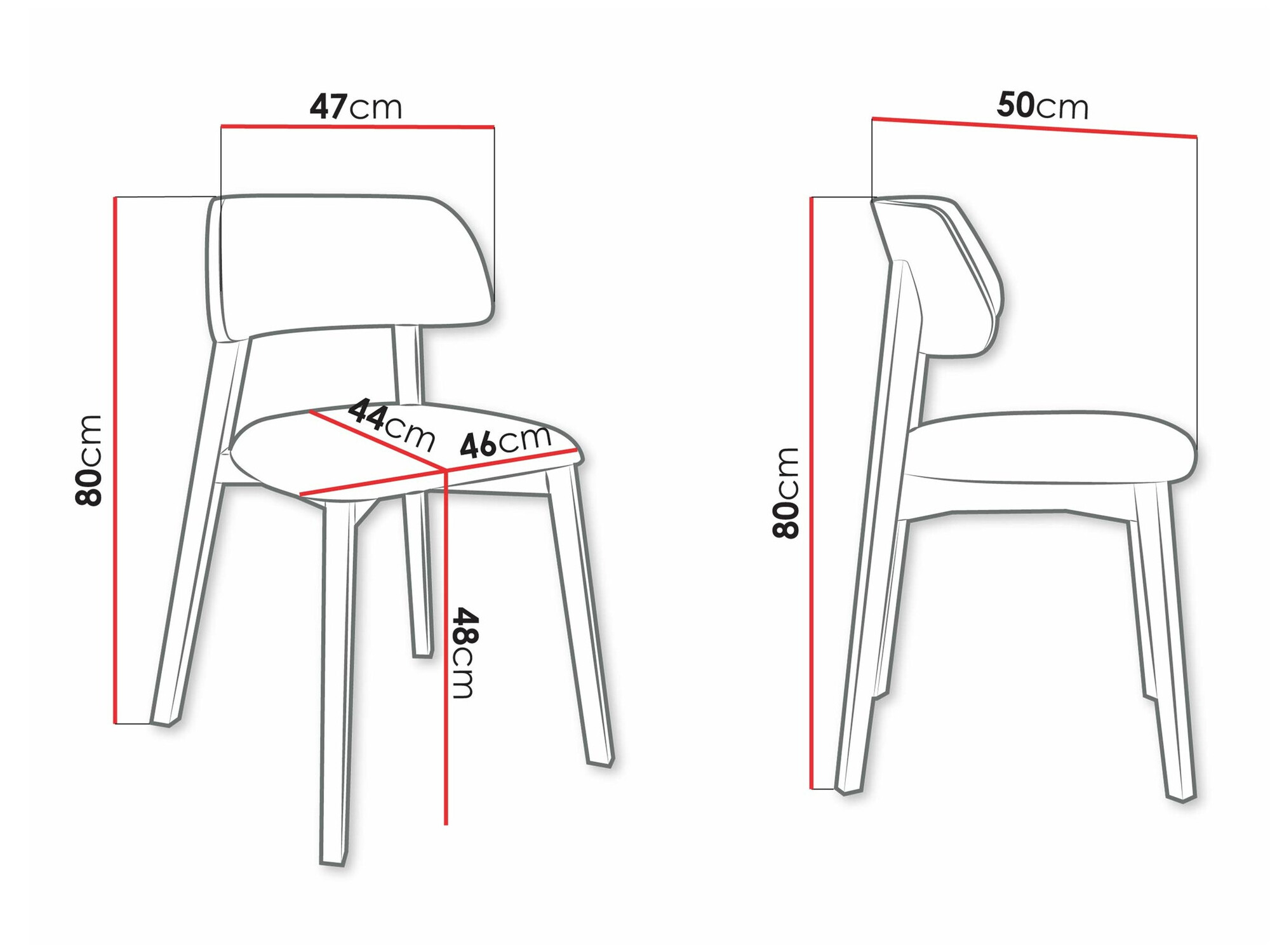 Стул Jackson 112 (Чёрный)