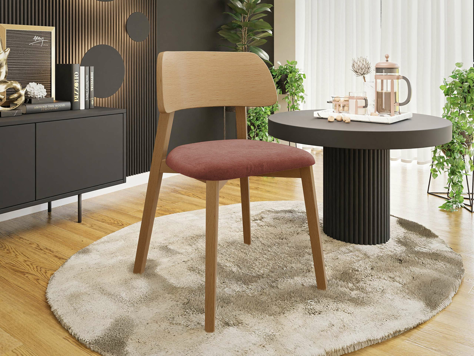 Стул Jackson 112 (Светлое дерево)