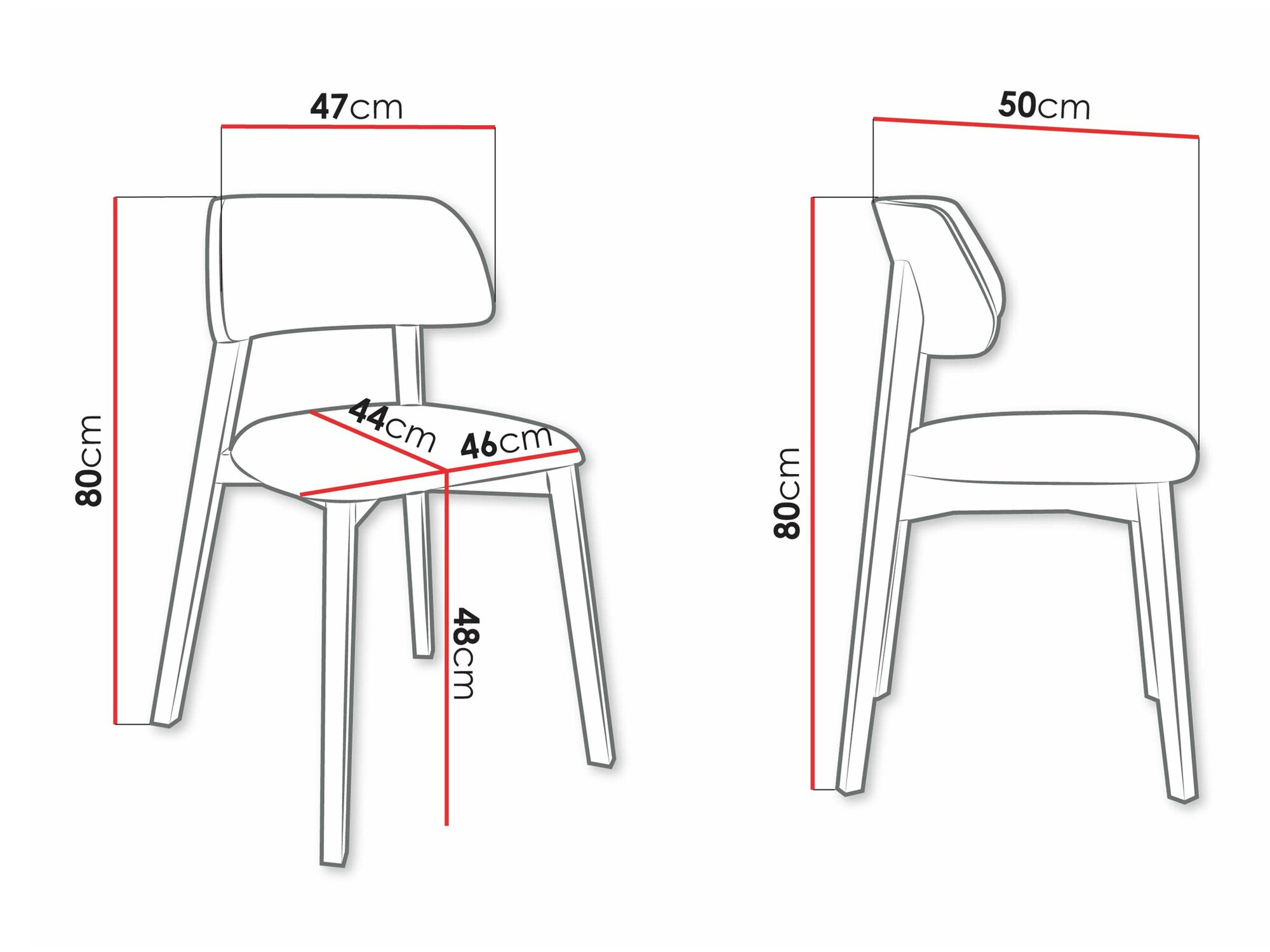 Стул Jackson 112 (Светлое дерево)