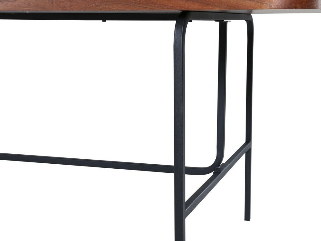 Cтол Dallas 1717 (Орех + Чёрный)