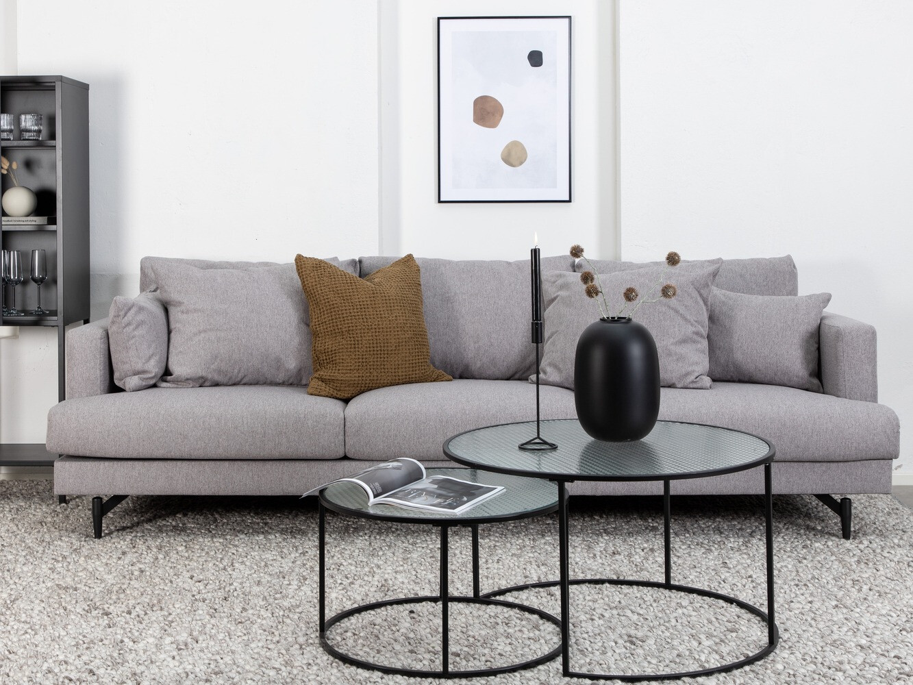 Dīvāns Dallas 1699 (Pelēks)