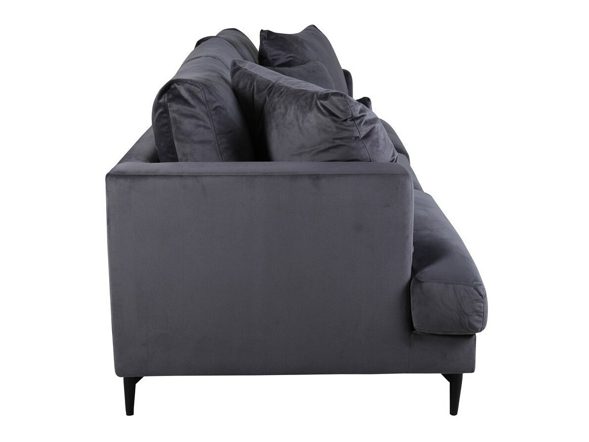 Dīvāns Dallas 1699 (Tumši pelēks)