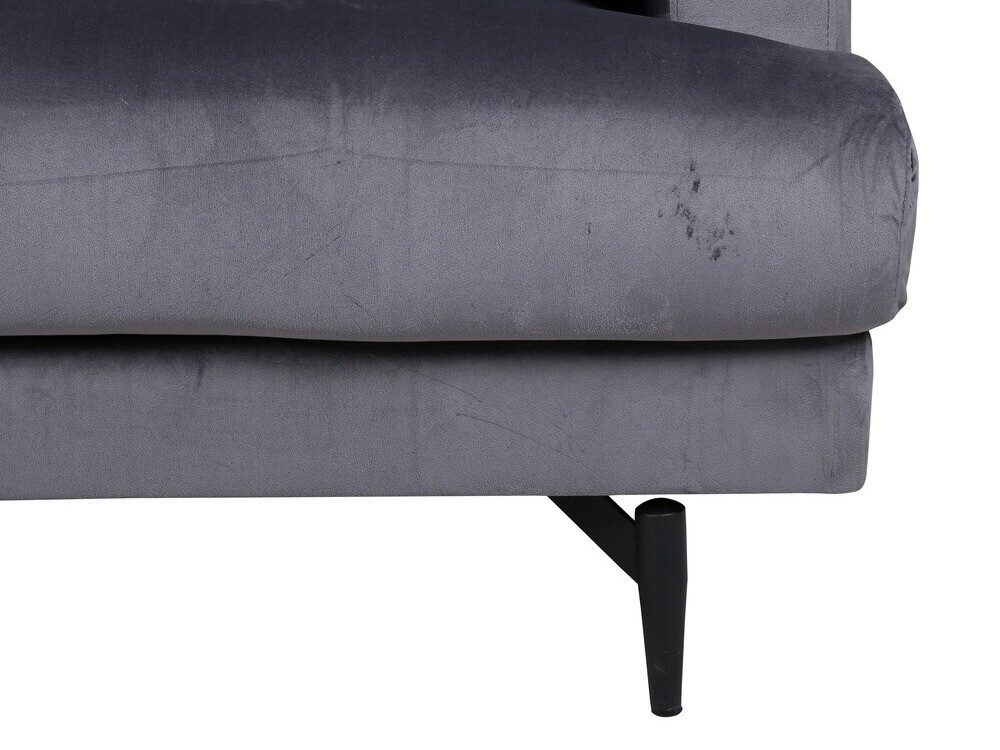 Dīvāns Dallas 1699 (Tumši pelēks)