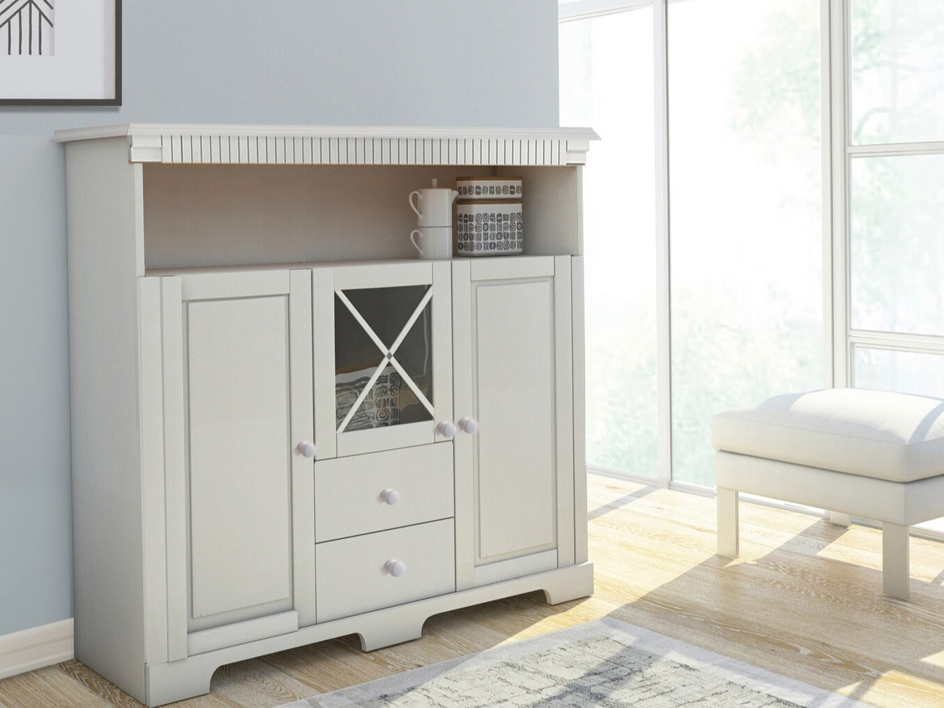 Kumode Cavfelo 107 (Balts)