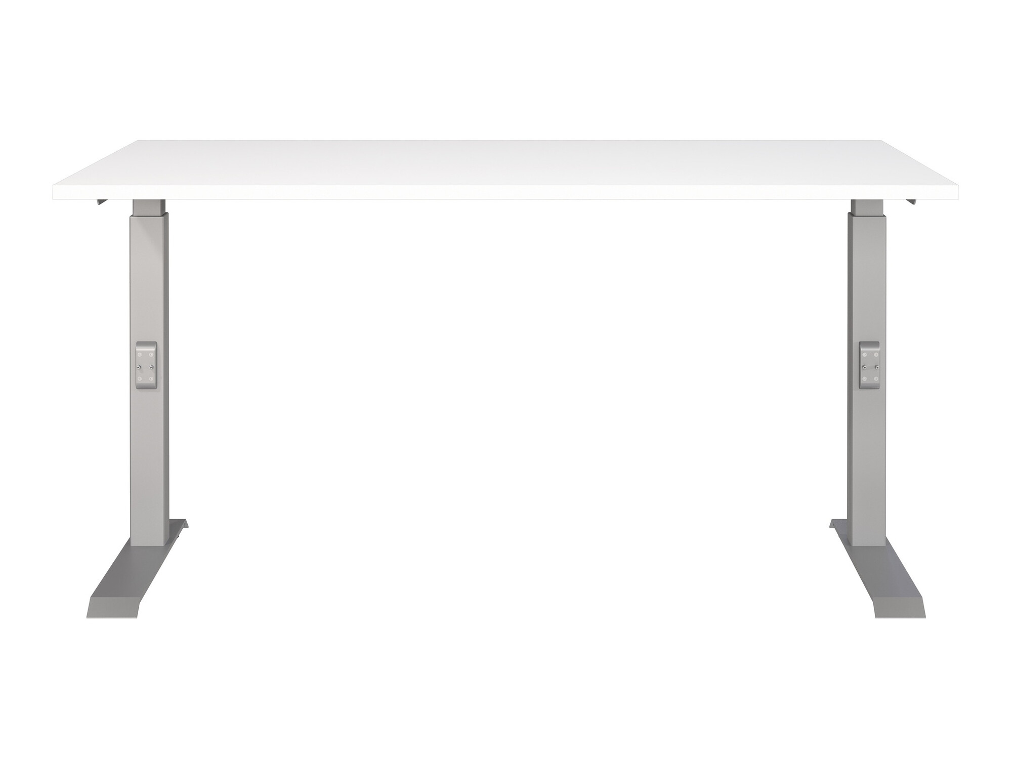 Письменный cтол Sacramento 419 (Белый + Серебряный)