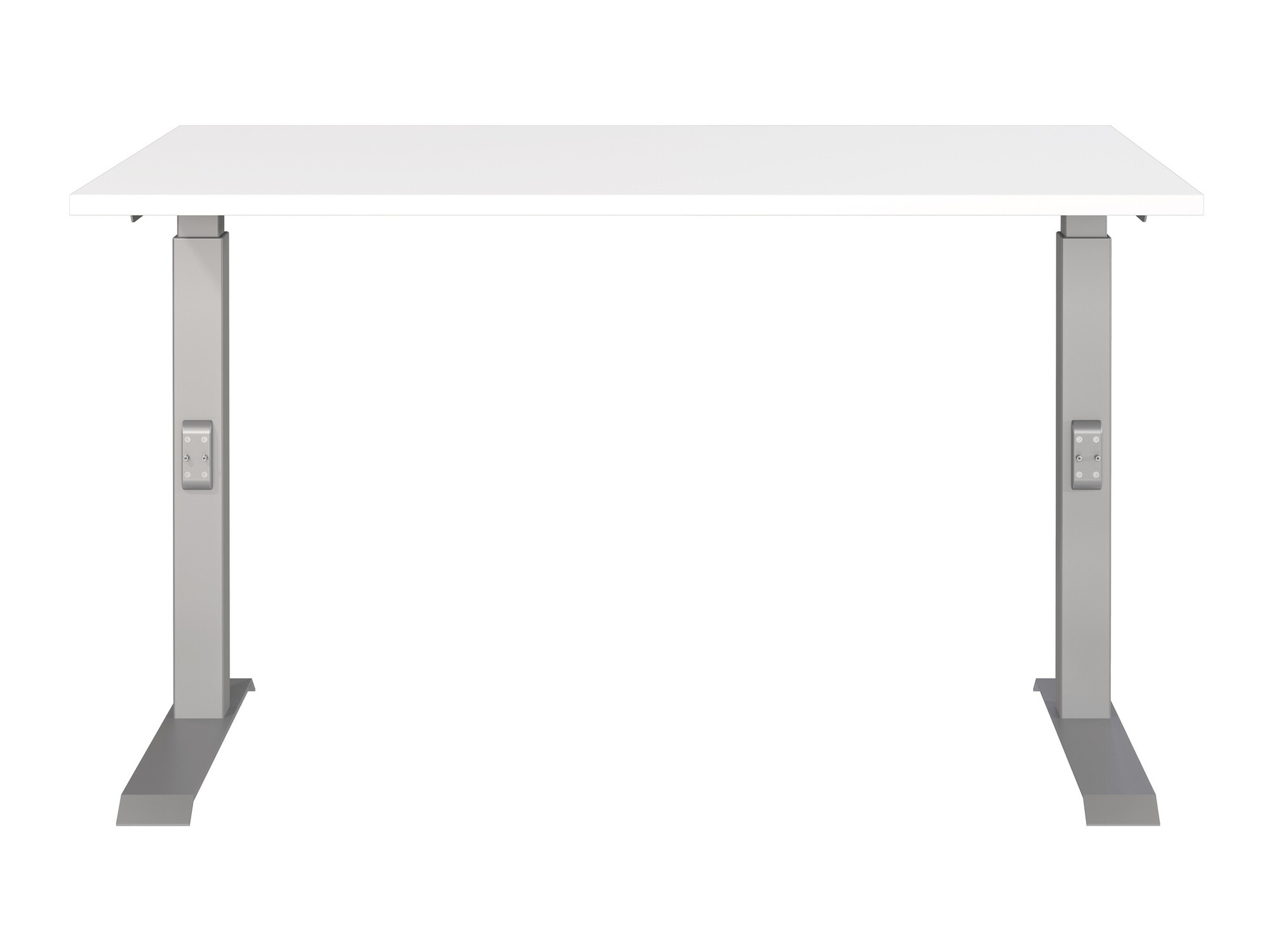 Письменный cтол Sacramento 420 (Белый + Серебряный)