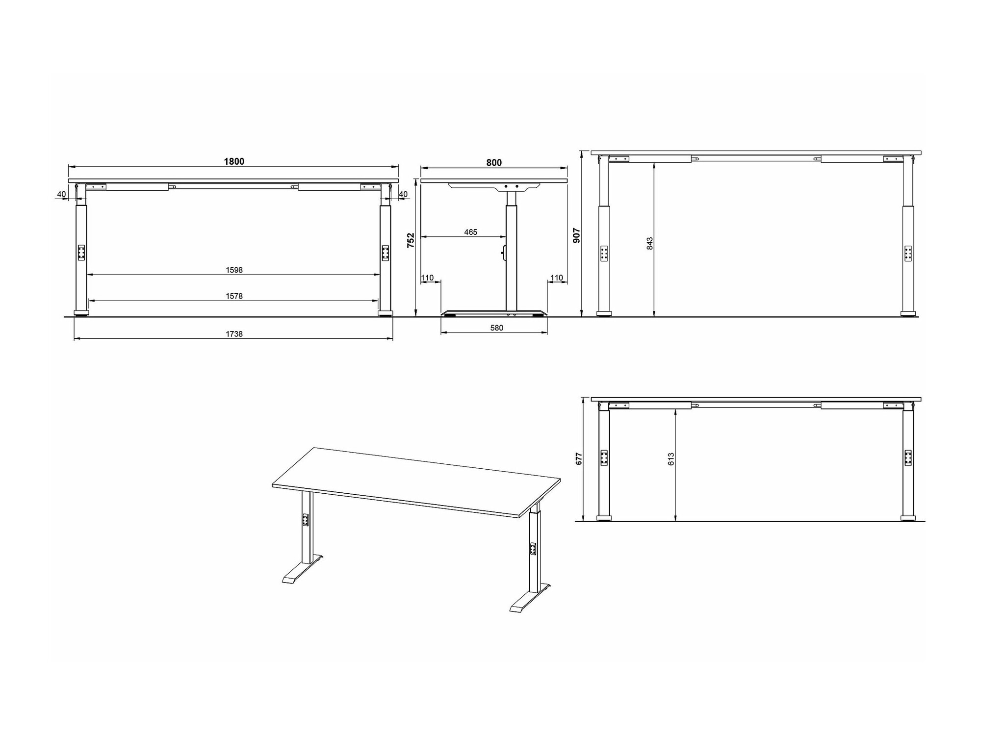 Rakstāmgalds Sacramento 422 (Pelēks + Sudraba)