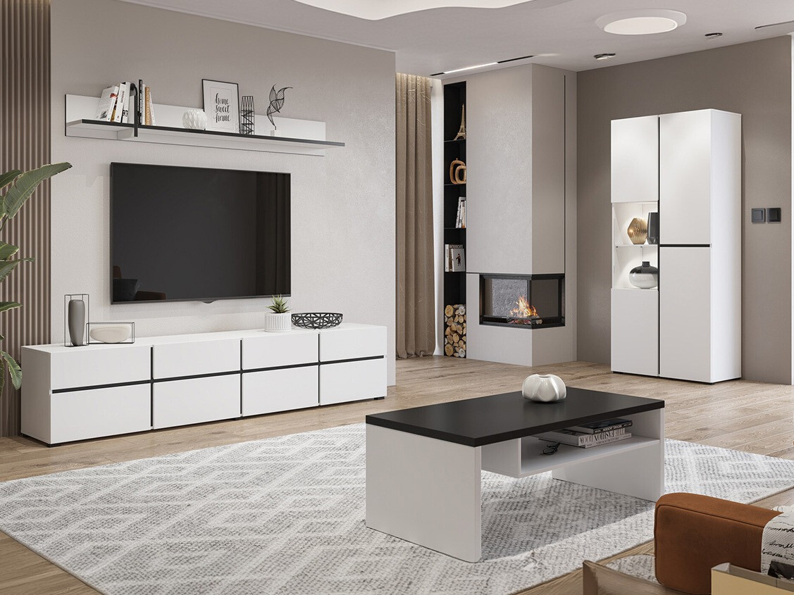 Стеллаж Alfere 110 (Белый)