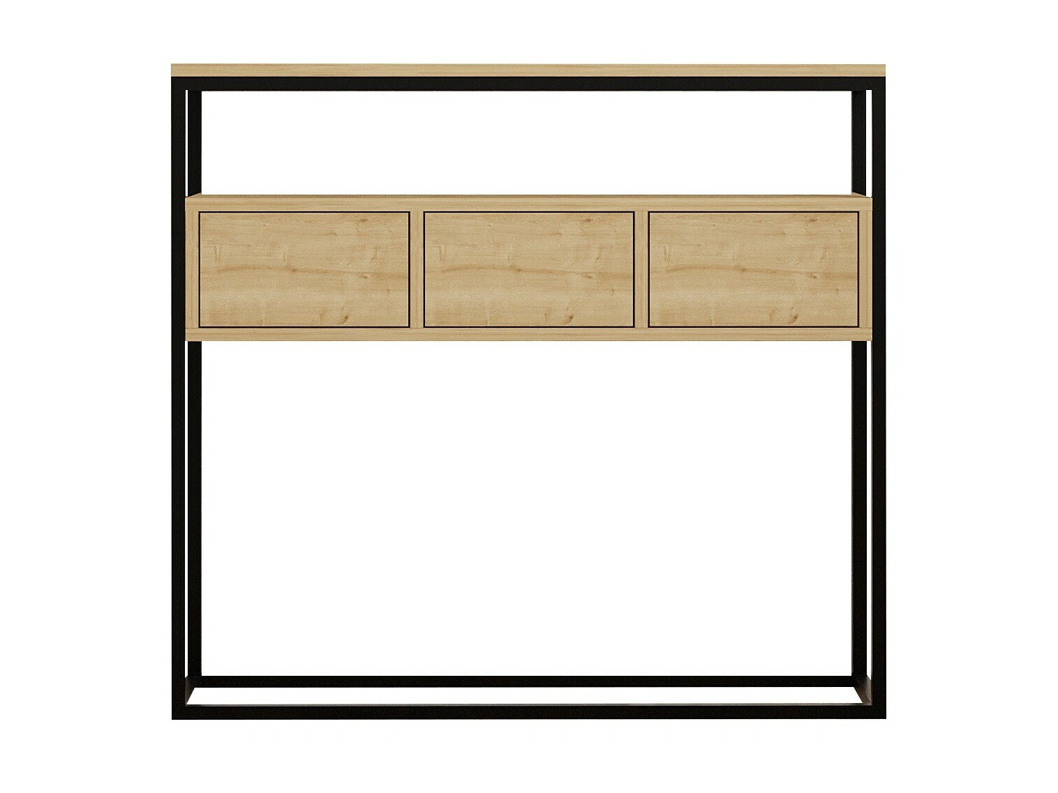 Консоль Kailua 636 (Светло-коричневый + Чёрный)