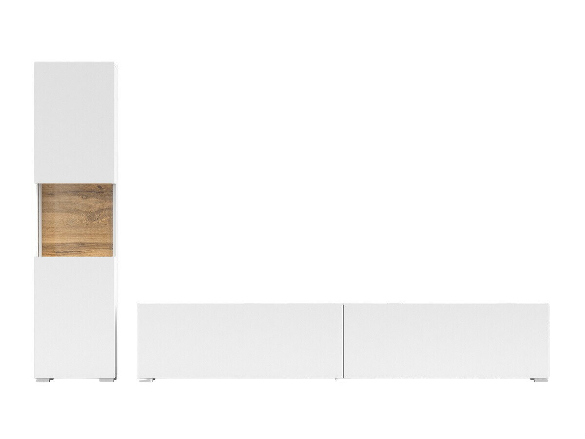 Набор для гостиной Revmiru 105 (Белый + Дуб вотан)