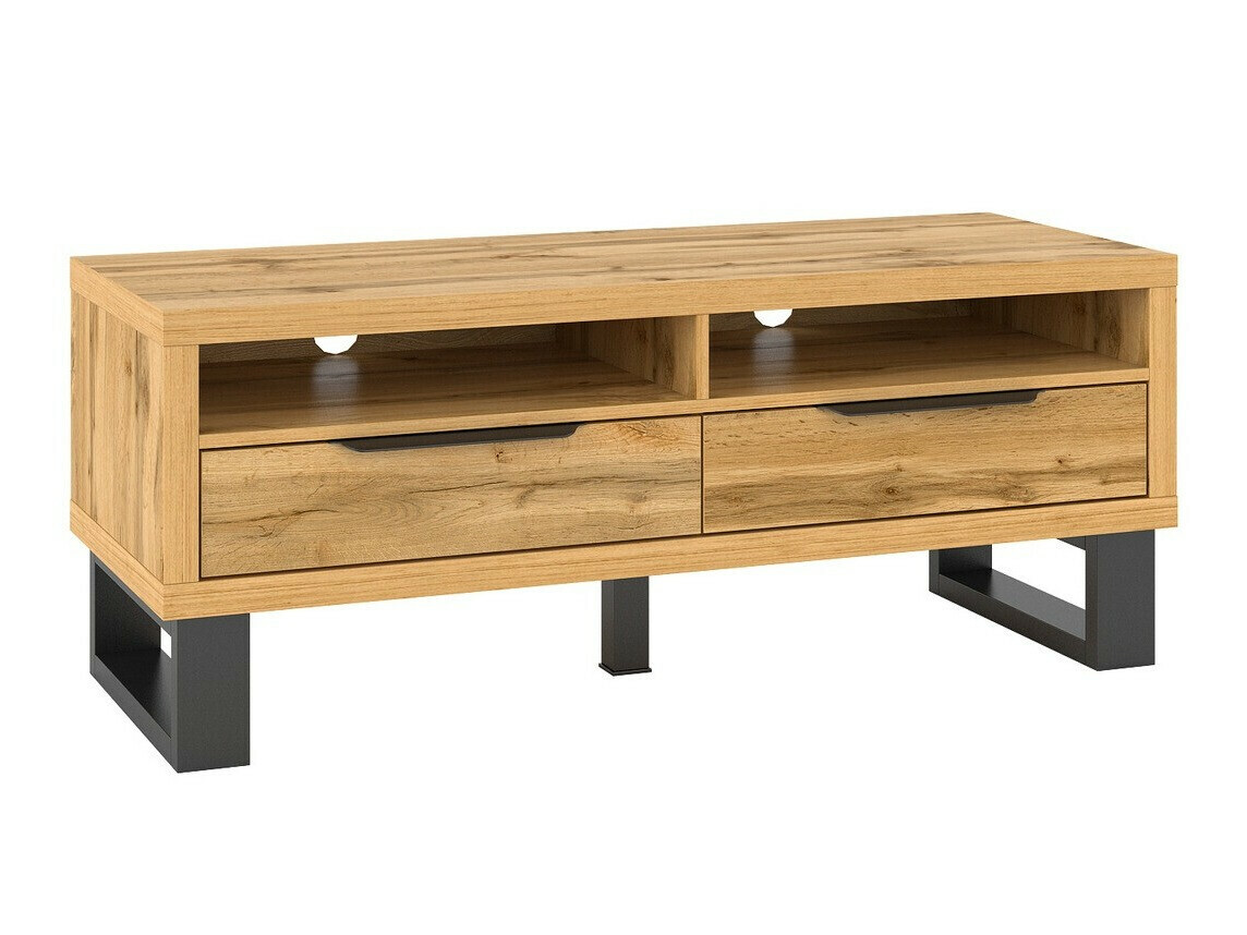 ТВ тумба Avicavu 100 (Дуб вотан + Чёрный)