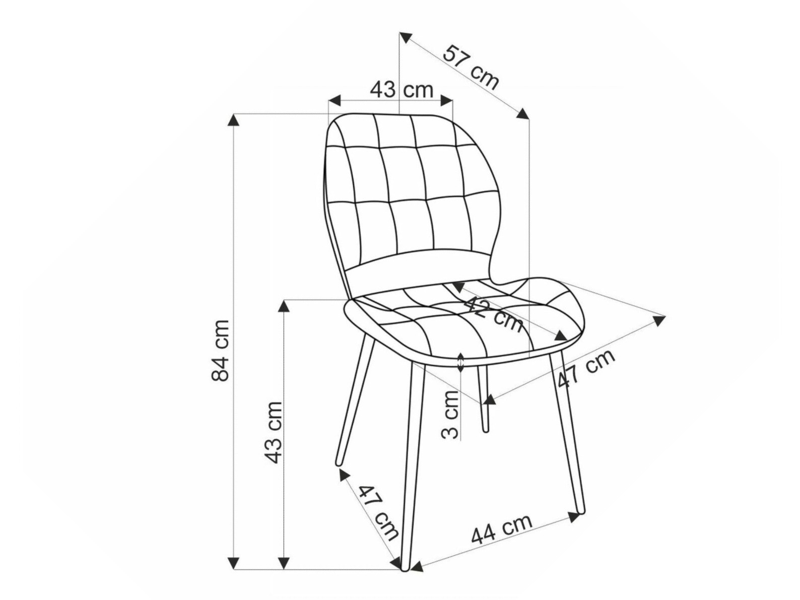 Krēsls Houston 1802 (Bēšs)