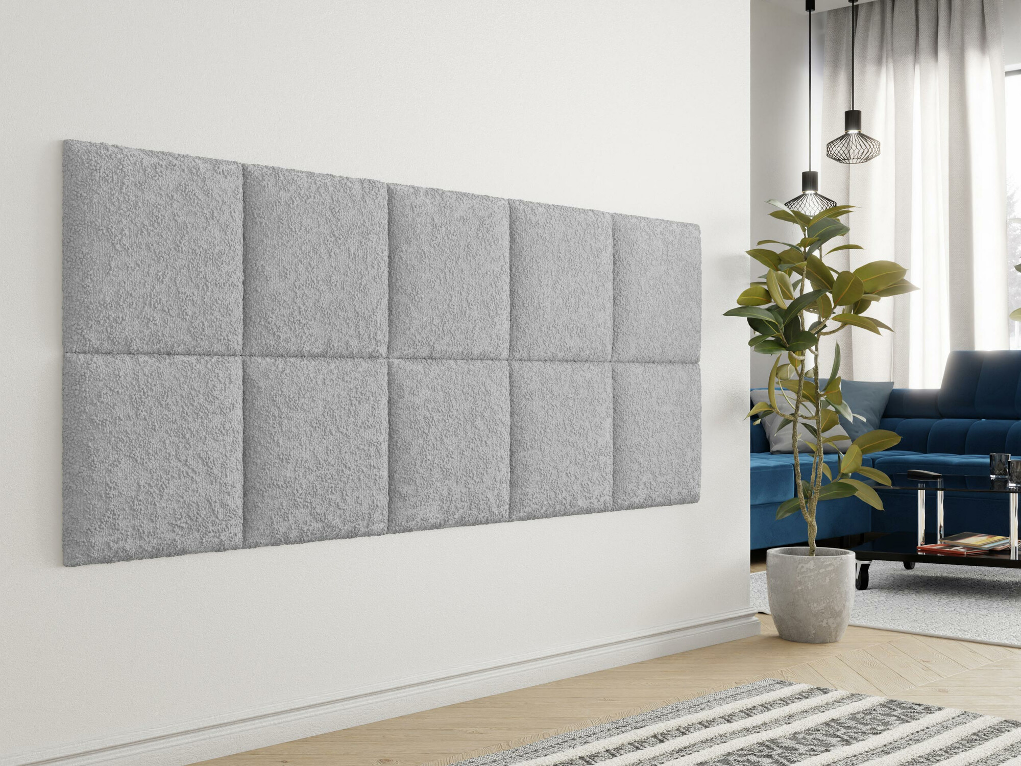 Mīksts sienas panelis Comfivo 411 (Abriamo 8) (42x42)