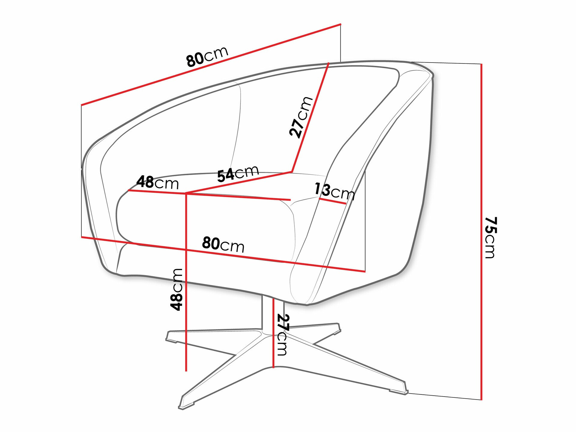 Кресло Lincoln 191 (Pretty 05)