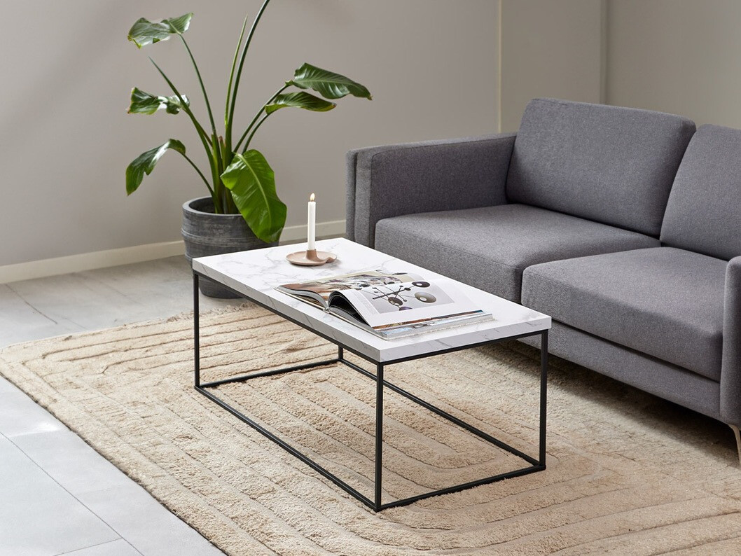 Žurnālu galdiņš Norsica 836 (Balts)