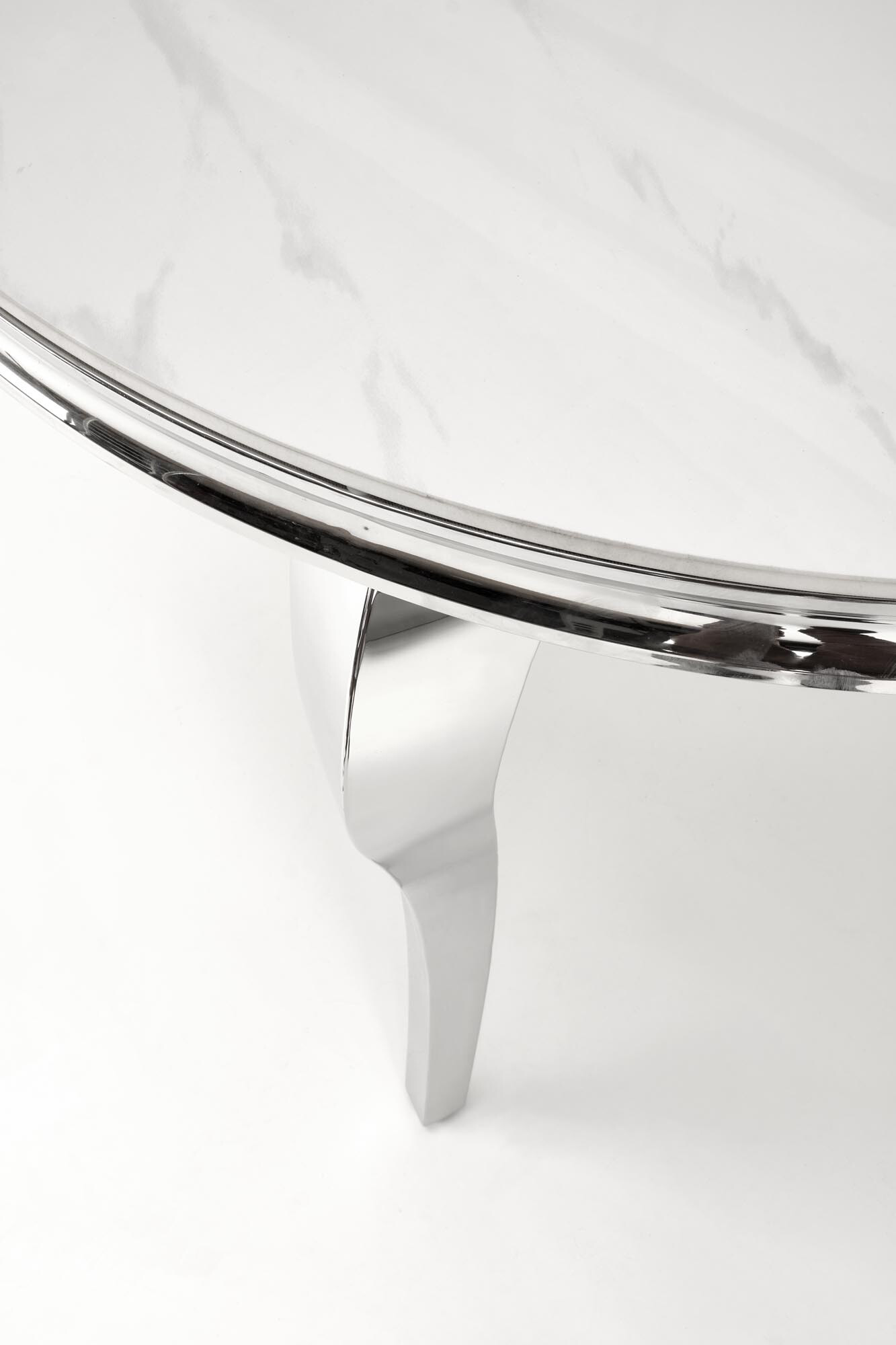 Galds Houston 1813 (Balts marmors + Sudraba)