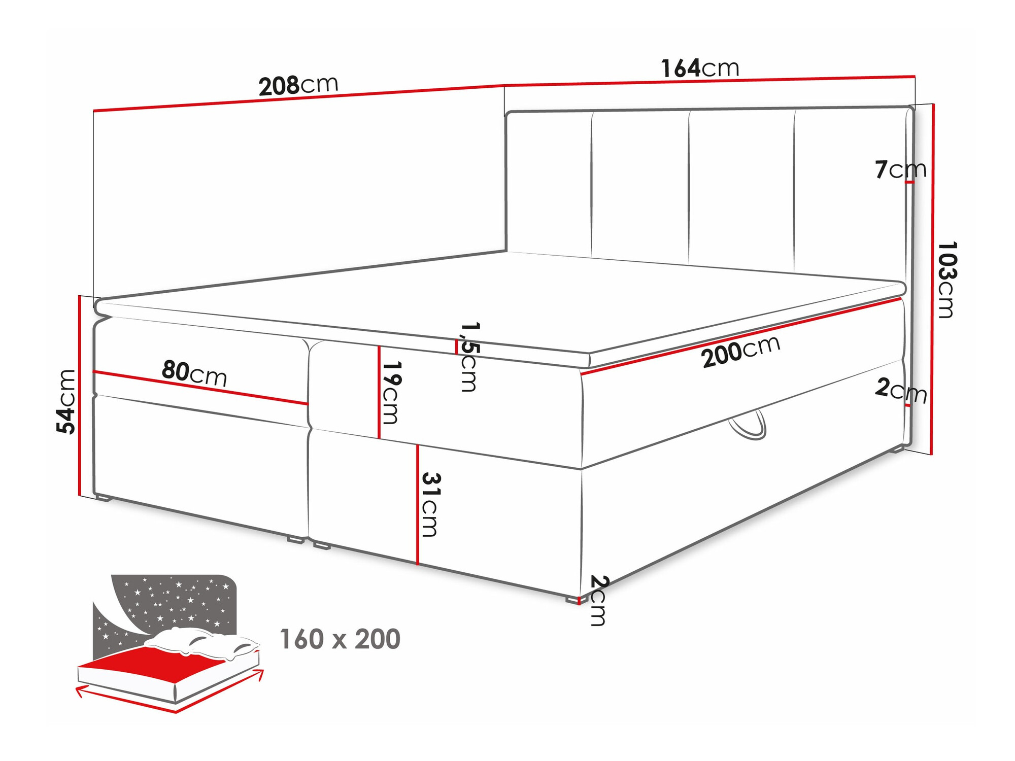 Kontinentālā gulta Oppidum (Manila 02)