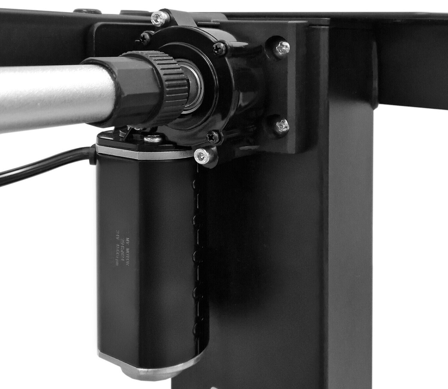 Rakstāmgalds ar regulējamu augstumu Buffalo 183 (Melns)