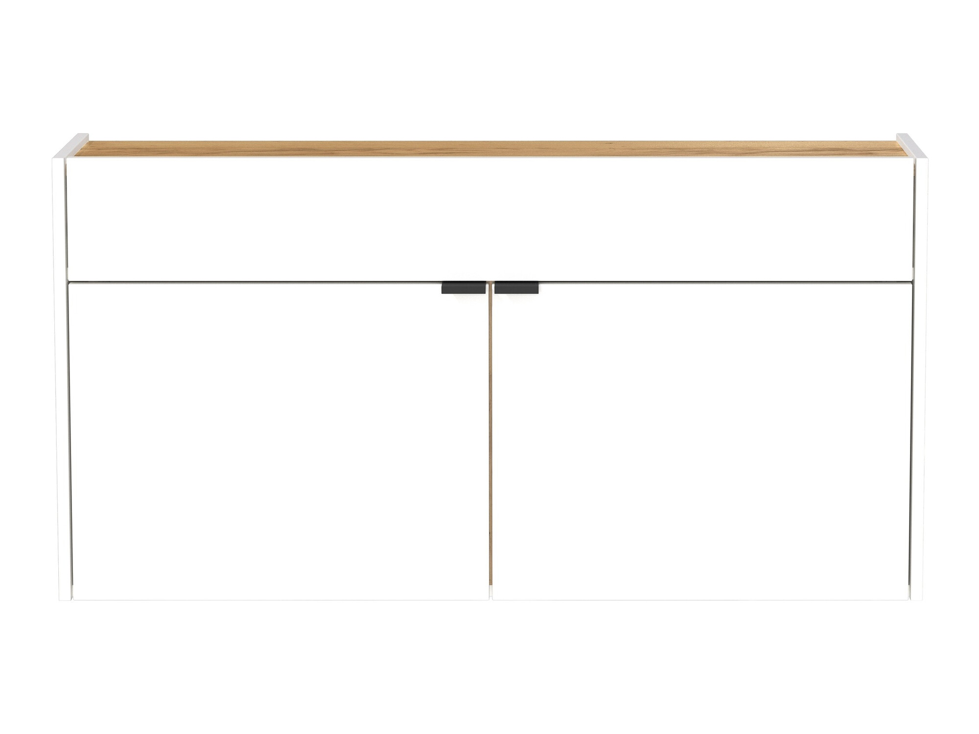 Apavu plaukts Cirsale 102 (Balts + Navarra ozols)