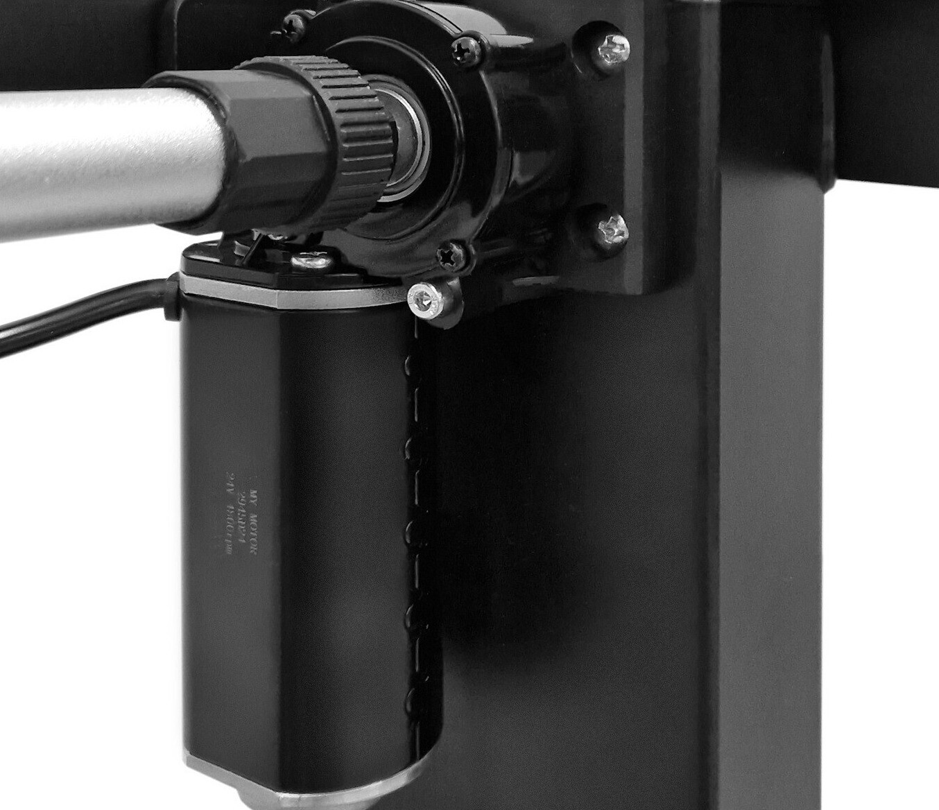 Rakstāmgalds ar regulējamu augstumu Buffalo 183 (Melns)