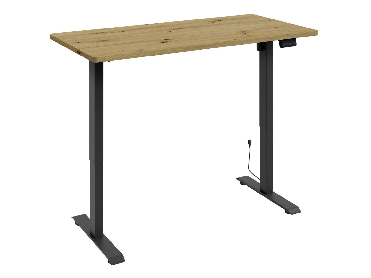 Rakstāmgalds ar regulējamu augstumu Buffalo 184 (Melns)