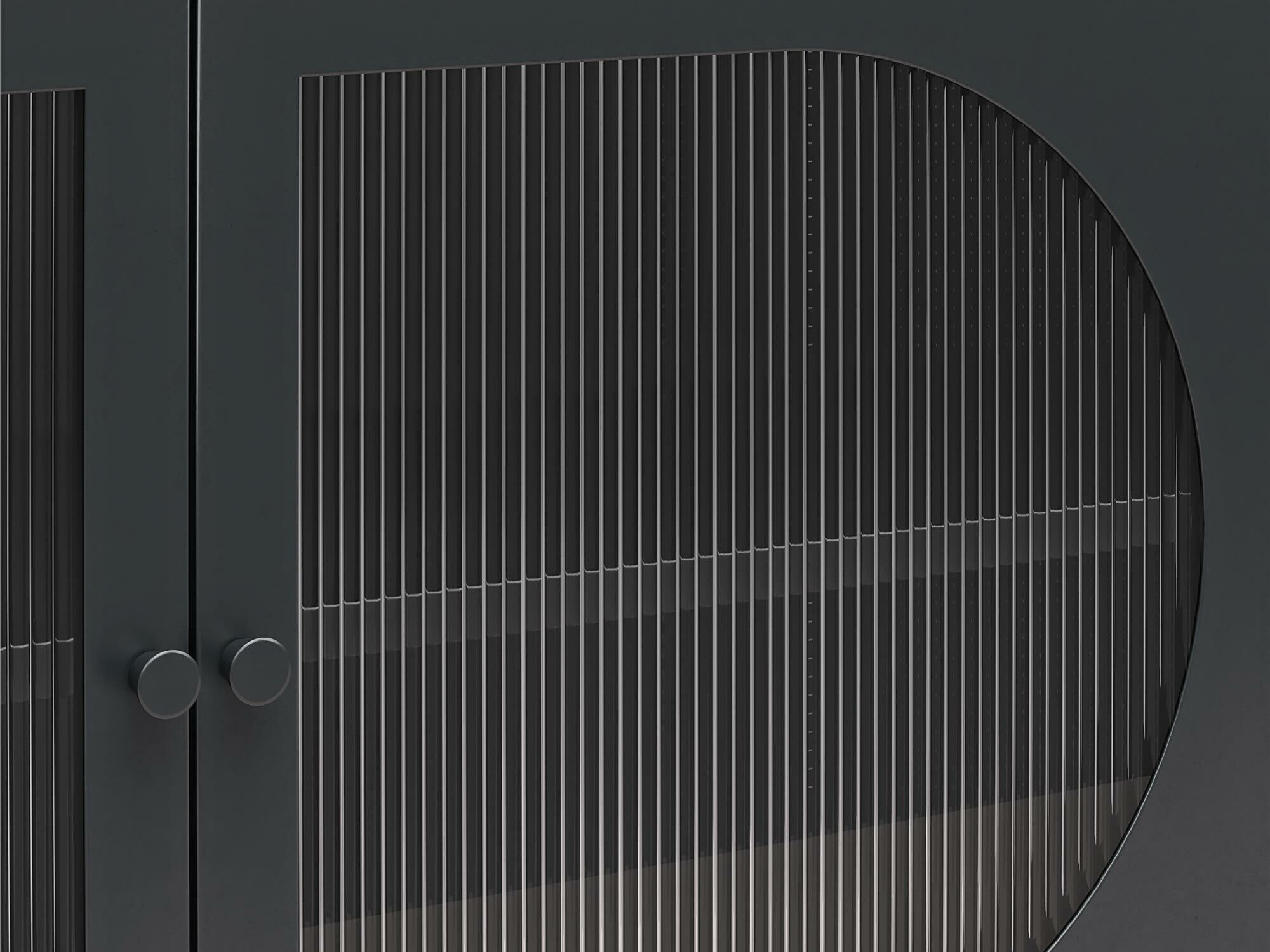 Skapis Tulsa 652 (Melns)